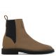 CLAUDE Brown suede and leather boot