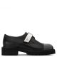 ABIGAIL Black leather shoe